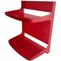 Vintage Mid Century Modern Wandregal in Einem Kunststoff 80Er Jahre von FunAntic