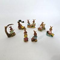 Vintage Osterhasen Szene Handgemalt in Originalkarton Vintage Osterhasen Szene Handgemalt in Originalkarton von FunAntic