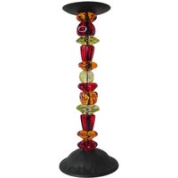 Vintage Wunderschöne Postmoderne Stil Multicolor Lucite Kerzenhalter Vintage Wunderschöne Postmoderne Stil Multicolor Lucite Kerzenhalter von FunAntic