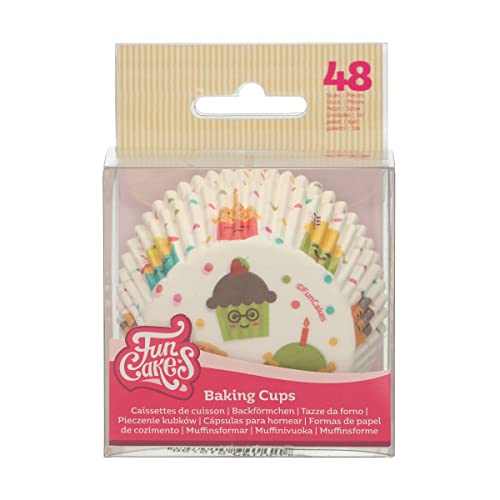 FunCakes Baking Cups Cupcake Party: Perfekt für Party Cupcakes, Cupcakes und mehr, Kuchen dekorieren pk / 48 von FunCakes