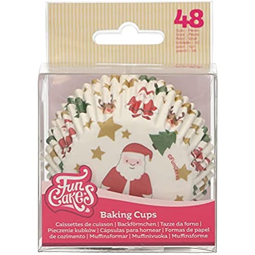 FunCakes Baking Cups Weihnachten: Perfekt für Weihnachtscupcakes, Cupcakes und mehr, Kuchen dekorieren pk / 48 FunCakes Baking Cups Weihnachten: Perfekt für Weihnachtscupcakes, Cupcakes und mehr, Kuchen dekorieren pk / 48 von FunCakes