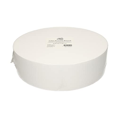 FunCakes Cake Dummy Round: Cake decorating, Reusable dummy, Make the perfect round dummy, Ø35 cm x 10 cm von FunCakes