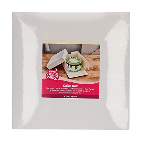 FunCakes F80115 Tortenschachtel Cake Box, Paper, Weiß von FunCakes
