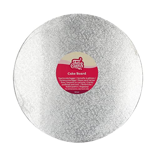 FunCakes Kitchen, Papier, Silber, Ø30,5 cm FunCakes Kitchen, Papier, Silber, Ø30,5 cm von FunCakes