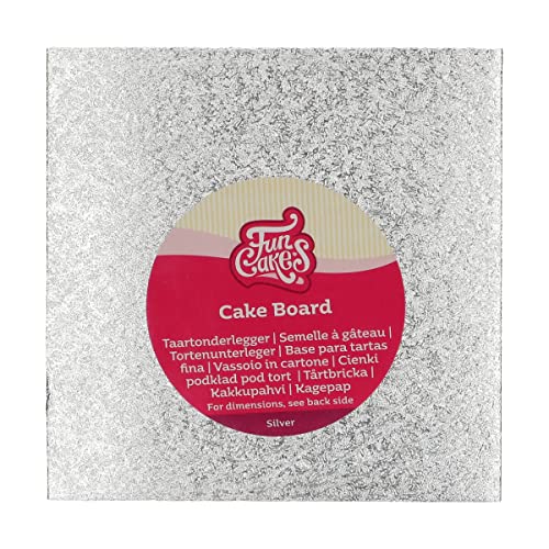 FunCakes Kitchen, Silber, 17,5 x 17,5 cm von FunCakes