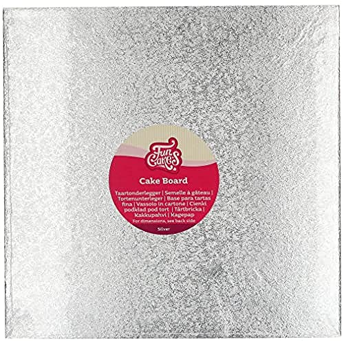 FunCakes Kitchen, Papier, Silber, 30,5 x 30,5 cm von FunCakes