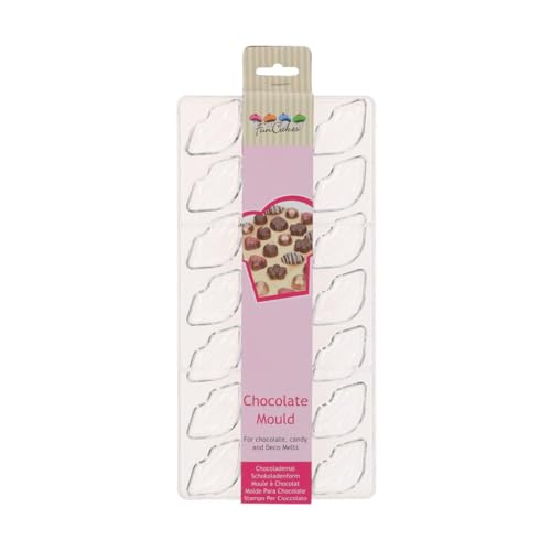 FunCakes Schokoladenform Lippen: Chocolate Mould für Schokolade, Pralinen, Deco Melts und Süßigkeiten - 27 x 14 x 2,5 cm von FunCakes
