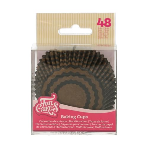 FunCakes - hochwertige Muffinförmchen / Backförmchen - Goldenes Fischgrätenmuster - mit fettdichter Beschichtung - perfekt für Cupcakes, Muffins oder Brownies - 48 Stück FunCakes - hochwertige Muffinförmchen / Backförmchen - Goldenes Fischgrätenmuster - mit fettdichter Beschichtung - perfekt für Cupcakes, Muffins oder Brownies - 48 Stück von FunCakes