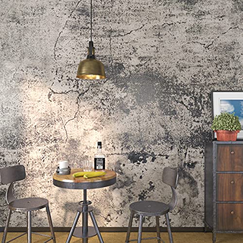 FunStick 40CM x 6M Möbelfolie Selbstklebend Betonoptik Klebefolie Möbel Tapeten Grau Verdickte Dekorative Klebefolie Abziehen und Aufkleben Folie für Möbel Arbeitsplatten Küchenschranke Fensterbank von FunStick