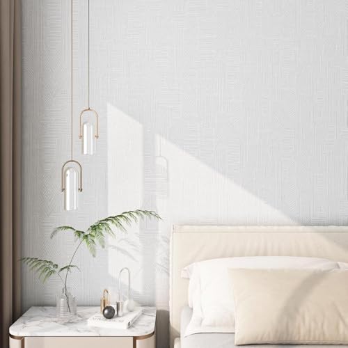 FunStick 40CM×12M Selbstklebende Tapete Weiß Grau Folie Selbstklebend Tapete Geometrische Muster Grau Klebefolie Muster Möbel Klebefolie Wand Schlafzimmer Wandfolie Selbstklebend Badezimmer Weiß Grau FunStick 40CM×12M Selbstklebende Tapete Weiß Grau Folie Selbstklebend Tapete Geometrische Muster Grau Klebefolie Muster Möbel Klebefolie Wand Schlafzimmer Wandfolie Selbstklebend Badezimmer Weiß Grau von FunStick