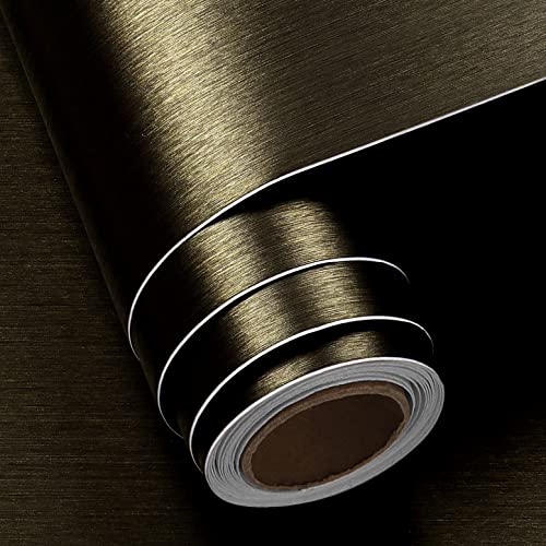 FunStick 40CM×6M Möbelfolie Metallic Selbstklebend Braun Möbelfolie Klebefolie Badezimmer Wasserfest Küchenfolie Arbeitsplatte Dunkelbraun Edelstahl Folie für Möbel Küchenschränke Vinyl Folie Küche FunStick 40CM×6M Möbelfolie Metallic Selbstklebend Braun Möbelfolie Klebefolie Badezimmer Wasserfest Küchenfolie Arbeitsplatte Dunkelbraun Edelstahl Folie für Möbel Küchenschränke Vinyl Folie Küche von FunStick