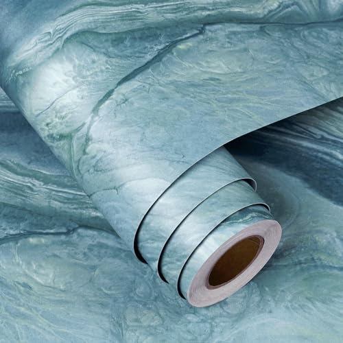 FunStick Blaue Marmor Folie Badezimmer Arbeitsplatte Klebefolie Marmoroptik Blau Möbelfolie Selbstklebende Folie Marmor Küchenschrank Wandfolie Marmoroptik Selbstklebende Tapete Blau Zimmer 40CM×2M FunStick Blaue Marmor Folie Badezimmer Arbeitsplatte Klebefolie Marmoroptik Blau Möbelfolie Selbstklebende Folie Marmor Küchenschrank Wandfolie Marmoroptik Selbstklebende Tapete Blau Zimmer 40CM×2M von FunStick