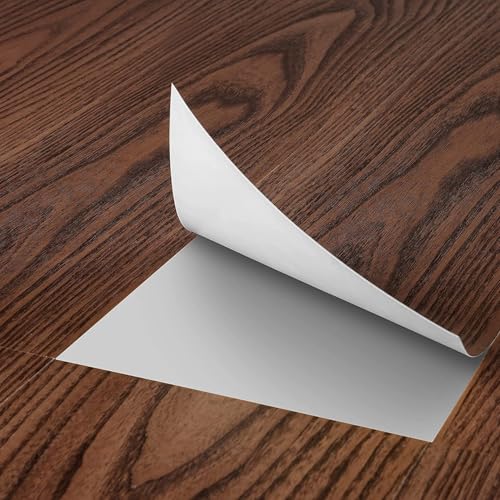 FunStick Fliesenaufkleber Boden Holzoptik 15 Stück 90 X 15CM PVC Bodenbelag Retro Selbstklebende Fliesen Boden Holz Klebe Vinylboden Selbstklebend Holzoptik Vinylboden Fliesenoptik Badezimmer Linoleum von FunStick