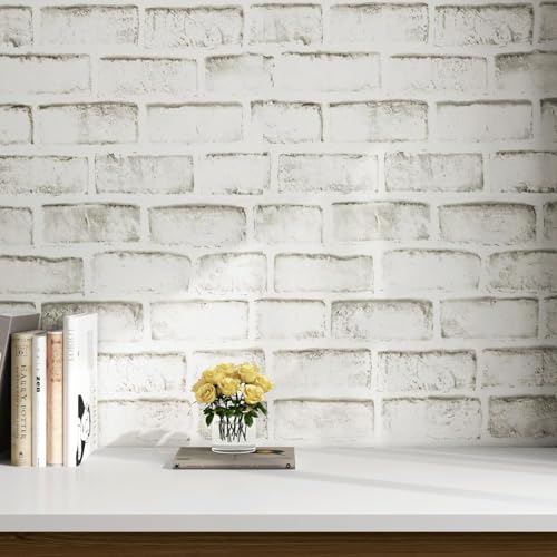 FunStick Selbstklebende Tapete Steinoptik Betontapete Beige Möbelfolie Küchenfront Betonoptik Tapete Selbstklebend Vintage Creme Weiß Klebefolie Arbeitsplatte Küche Steinoptik Schlafzimmer 40CM×2M von FunStick
