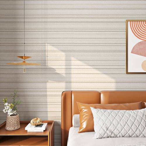 FunStick Selbstklebende Tapete Weiß Klebefolie Möbel Weiss Selbstklebende Folie für Möbel Wand Schlafzimmer Wohnzimmer 60CM×5M Möbelfolie Selbstklebende Weiß Schrank Tisch Kommode Möbel Muster Textur von FunStick