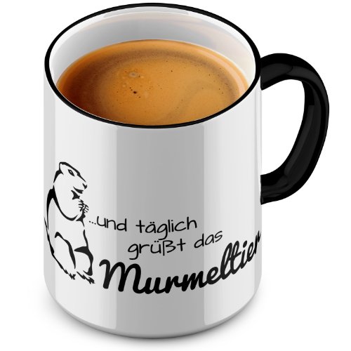 FunTasstic Tasse .. und täglich grüßt das Murmeltier Tasse Kaffeepott by StyloTex FunTasstic Tasse .. und täglich grüßt das Murmeltier Tasse Kaffeepott by StyloTex von FunTasstic