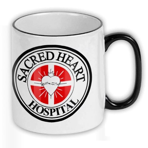 FunTasstic Tasse Sacred Heart Hospital Kaffee-Pott (T120) von FunTasstic