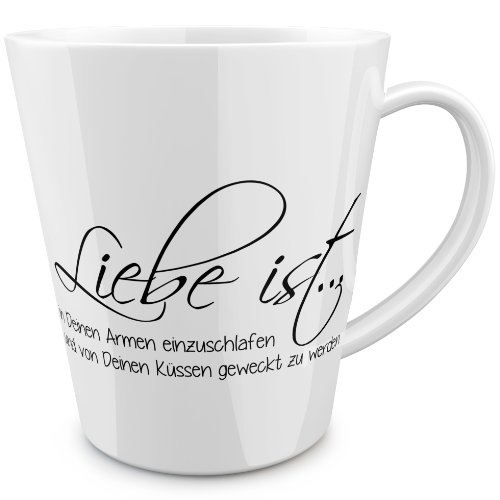 Liebe ist. konische Tasse von FunTasstic