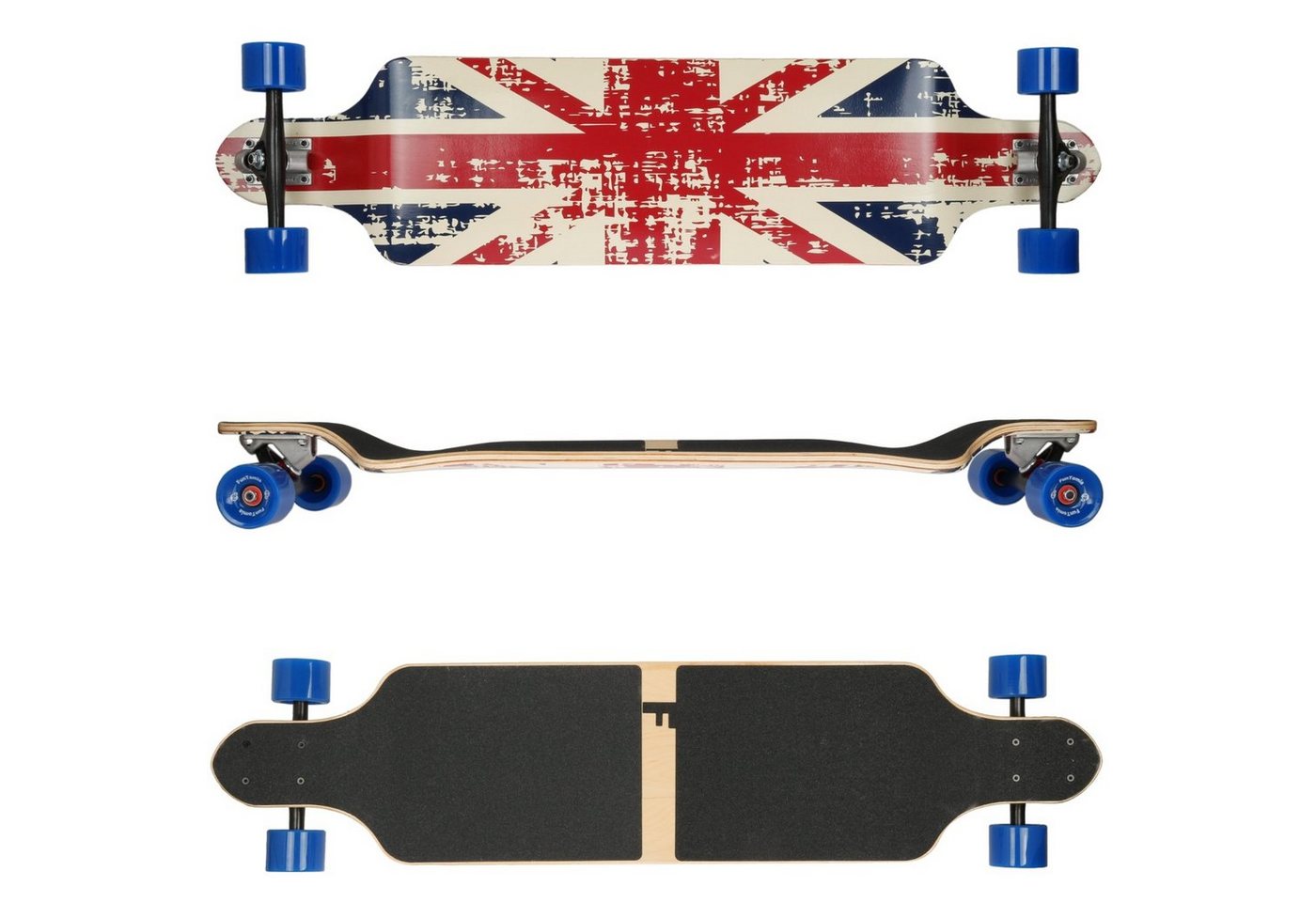 FunTomia Longboard Drop Down Ahornholz Longboard + T-Tool FunTomia Longboard Drop Down Ahornholz Longboard + T-Tool von FunTomia
