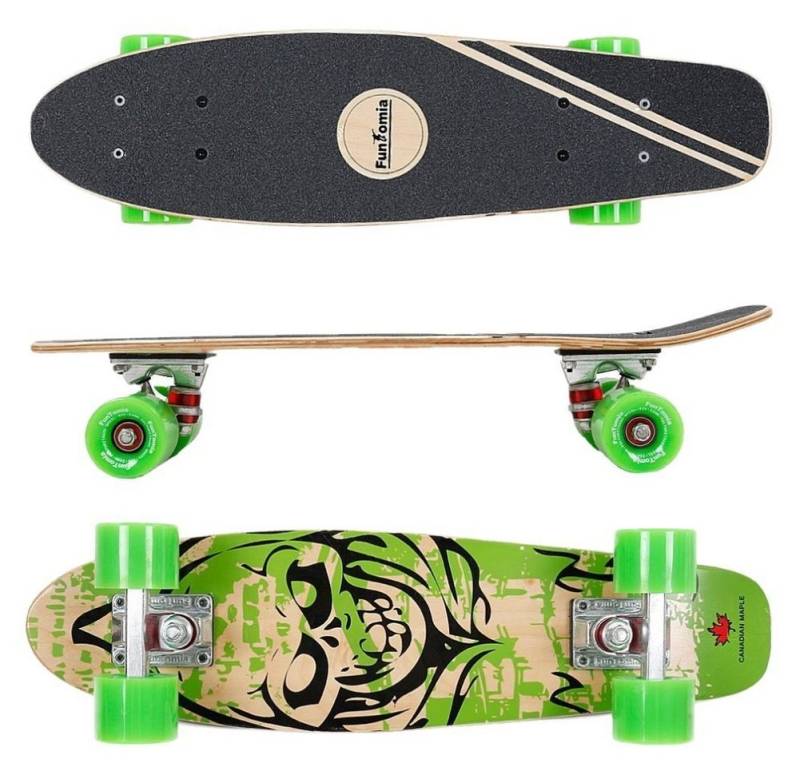 FunTomia Miniskateboard Mini-Board Skateboard mit Mach1 ABEC-9 Kugellager aus Ahornholz von FunTomia