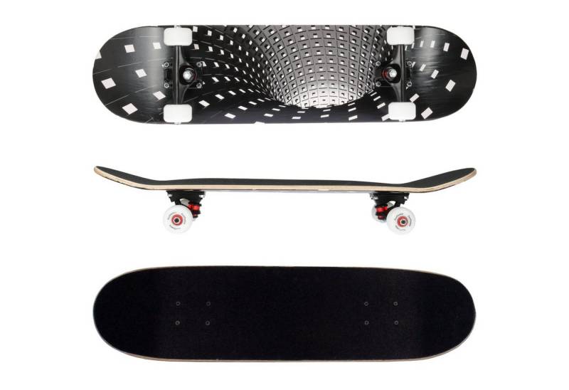 FunTomia Skateboard Skateboard mit Mach1 ABEC-9 Kugellager 7-lagigem Ahornholz 100A Rollen von FunTomia