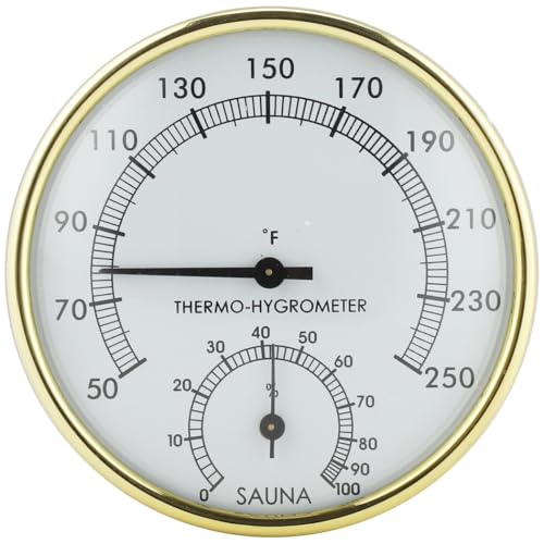 2 in 1 Sauna Hygrometer und Thermometer Innentemperatur & Luftfeuchtigkeitsmessung für Saunaräume & mehr 2 in 1 Sauna Hygrometer und Thermometer Innentemperatur & Luftfeuchtigkeitsmessung für Saunaräume & mehr von Funabridge