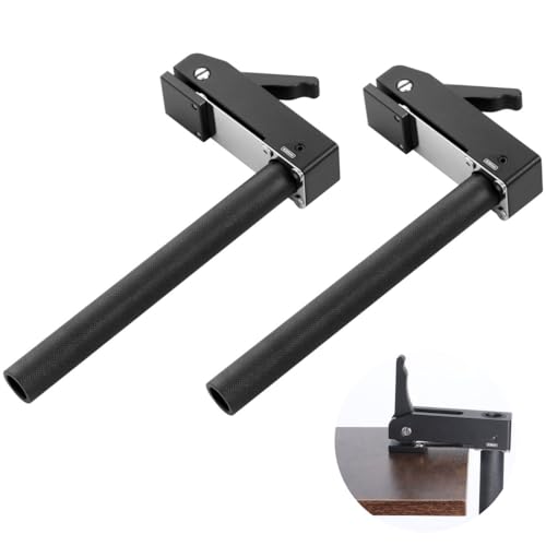Halteklemmen für die Holzbearbeitung, 2 Stück, Bankhunde mit langen Edelstahlgriffen, Tisch-Aluminium-Klemmwerkzeuge Halteklemmen für die Holzbearbeitung, 2 Stück, Bankhunde mit langen Edelstahlgriffen, Tisch-Aluminium-Klemmwerkzeuge von Funabridge