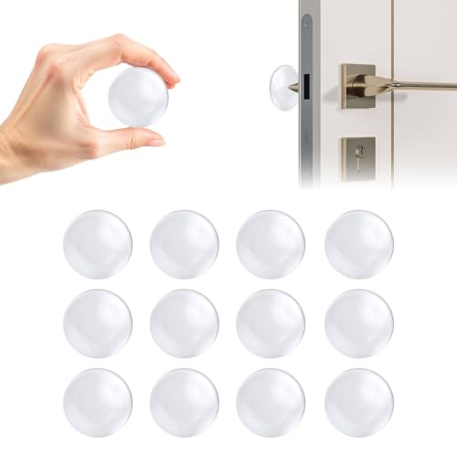 Funalix Türstopper Wand,12 Stück Silikon Runde Selbstklebend Schutz Türstopper,Wiederverwendbar Türgriff Stoßschutzstopper Stopper,für Wand,Wandschrank,Tisch- und Stuhlschutz(Transparent/40 * 8mm) Funalix Türstopper Wand,12 Stück Silikon Runde Selbstklebend Schutz Türstopper,Wiederverwendbar Türgriff Stoßschutzstopper Stopper,für Wand,Wandschrank,Tisch- und Stuhlschutz(Transparent/40 * 8mm) von Funalix