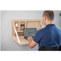 Platzsparend - An Der Wand Befestigter Murphy-Schreibtisch von FunctionSitelv