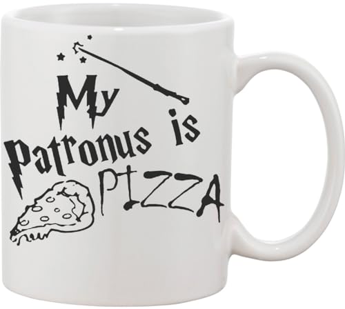 Functon+ My Patronus is Pizza Keramiktasse weiß von Functon+