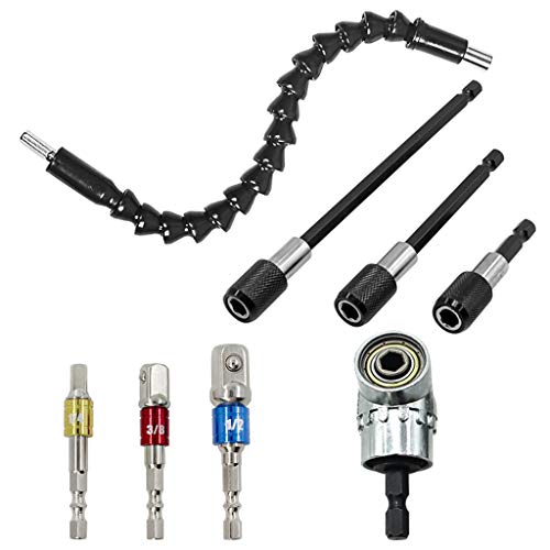 Hex-shank Bohrer Verlängerung Halter 1/4 105° Winkel Schrauber Vorsatz Adapter Flexibler bithalter Schraube Bit Halter 3 Hex Shank Magnetic Drill Extension Holder Drill Extension Rod 3 Socket Adapter Hex-shank Bohrer Verlängerung Halter 1/4 105° Winkel Schrauber Vorsatz Adapter Flexibler bithalter Schraube Bit Halter 3 Hex Shank Magnetic Drill Extension Holder Drill Extension Rod 3 Socket Adapter von Fundament