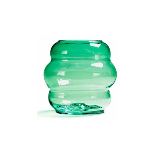 Muse - VASE M Emerald, 18 x 18 x 18 von Fundamental Berlin