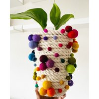 Ein Super Happy Pot Blumentopf Vase Regenbogen Blumenvase Ein Super Happy Pot Blumentopf Vase Regenbogen Blumenvase von FunderlyingDetails