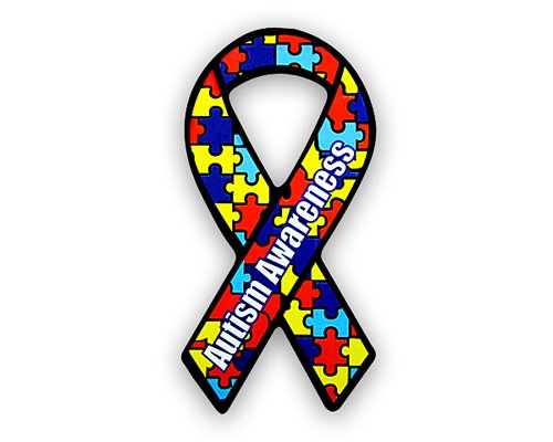 Small Autism Ribbon Magnet (Retail) by Fundraising For A Cause von Fundraising For A Cause