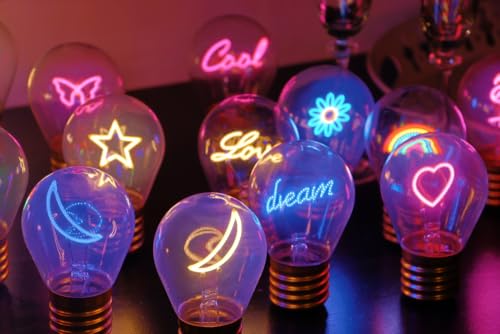 Funduino Wiederaufladbare LED Lampe mit integriertem Akku – USB-Ladung, 360° Abstrahlwinkel, Echtglas-Körper – Dekolicht für Zuhause, Camping & Notfallbeleuchtung (Pilz) von Funduino