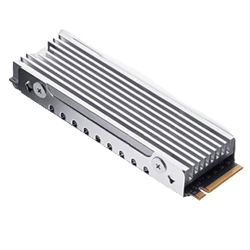 Funfob M.2 2280 NVMe KüHlköRper M.2 SSD KüHlköRper KüHlpad Aluminiumableitung mit WäRmeleitpad für M2 2280 SSD Silber Funfob M.2 2280 NVMe KüHlköRper M.2 SSD KüHlköRper KüHlpad Aluminiumableitung mit WäRmeleitpad für M2 2280 SSD Silber von Funfob