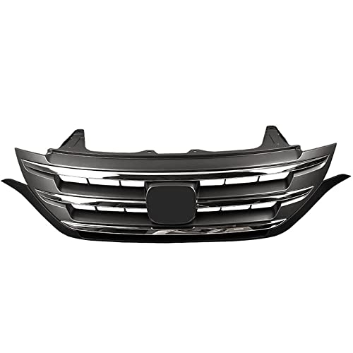 Funiur Auto Kühlergrill für Honda CRV 2012 2013 2014, Auto Haube Frontstoßstange Kühlergrill, Kühler Front Grill Kühlergrill, Vorne Kühlergrill Auto-Styling Schutz Zubehör von Funiur