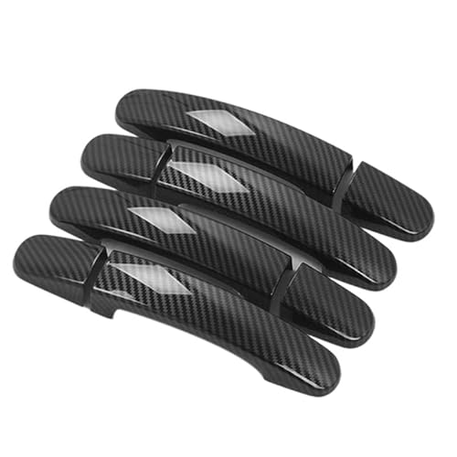 Türgriff Abdeckung Für Fo&rd Transit Custom Tourneo 2014-2020 Carbon Türgriff Aufkleber Dekoration 5 Stücke Auto Türgriff Abdeckung Trim von Funiur