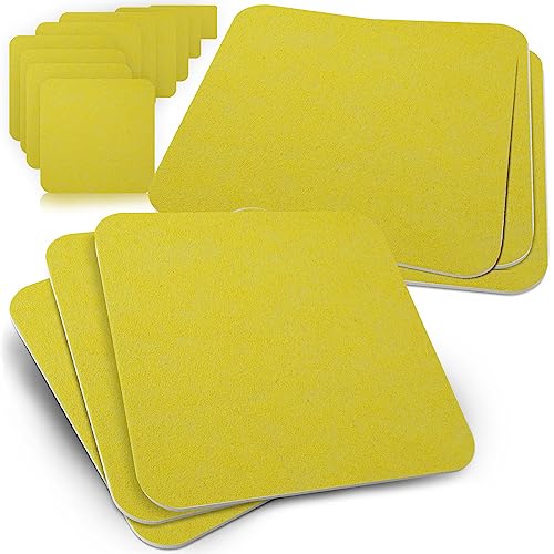 Funke & Brand Gelber Bierdeckel eckig - DIY Untersetzer eckig 50 Stück - naturbelassene gelbe Glasunterlage aus Holzschliffpappe - Coaster Getränkeuntersetzer Tischuntersetzer - Quadratisch Barzubehör Funke & Brand Gelber Bierdeckel eckig - DIY Untersetzer eckig 50 Stück - naturbelassene gelbe Glasunterlage aus Holzschliffpappe - Coaster Getränkeuntersetzer Tischuntersetzer - Quadratisch Barzubehör von Funke & Brand
