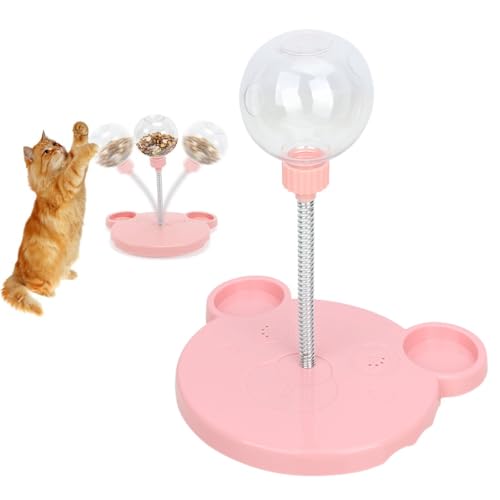 Wackelndes Hunde Leckerli Spielzeug, Rosa Snackball Hund, Futterball für Hunde Interaktive, Leckerbissen-Ball Haustier-Futterautomat Spielzeug Wackelndes Hunde Leckerli Spielzeug, Rosa Snackball Hund, Futterball für Hunde Interaktive, Leckerbissen-Ball Haustier-Futterautomat Spielzeug von Funklu