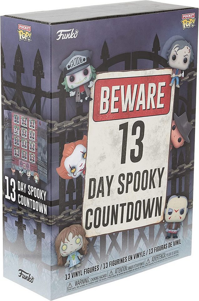 Funko Adventskalender Funko Adventskalender Pocket POP 13 Day Spooky Countdown Halloween Hor von Funko