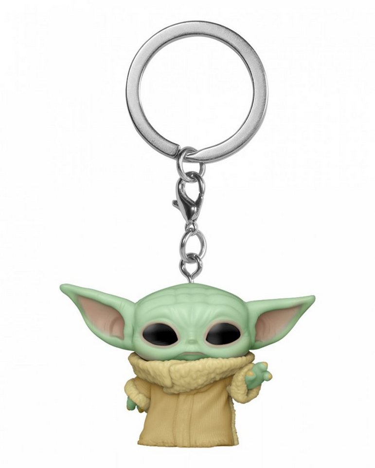 Funko Dekofigur Baby Yoda the Child Pocket Funko POP! Schlüsselanh von Funko