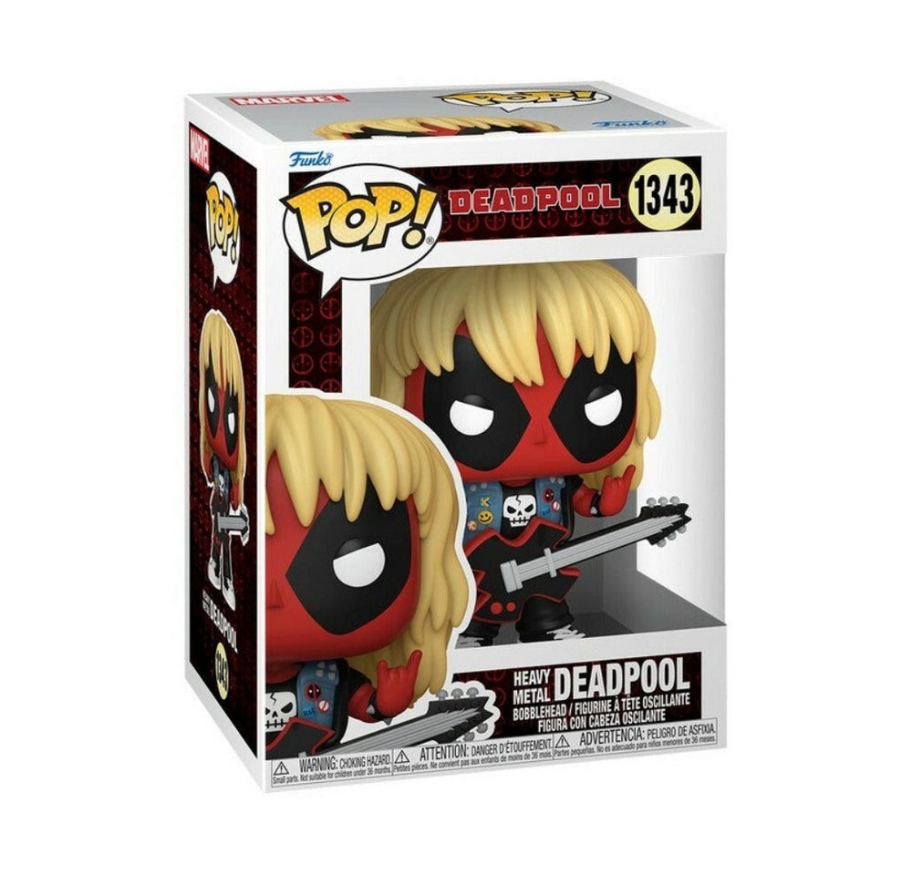 Funko Dekofigur Funko POP! Deadpool - Metal Band Deadpool #1343 Funko Dekofigur Funko POP! Deadpool - Metal Band Deadpool #1343 von Funko
