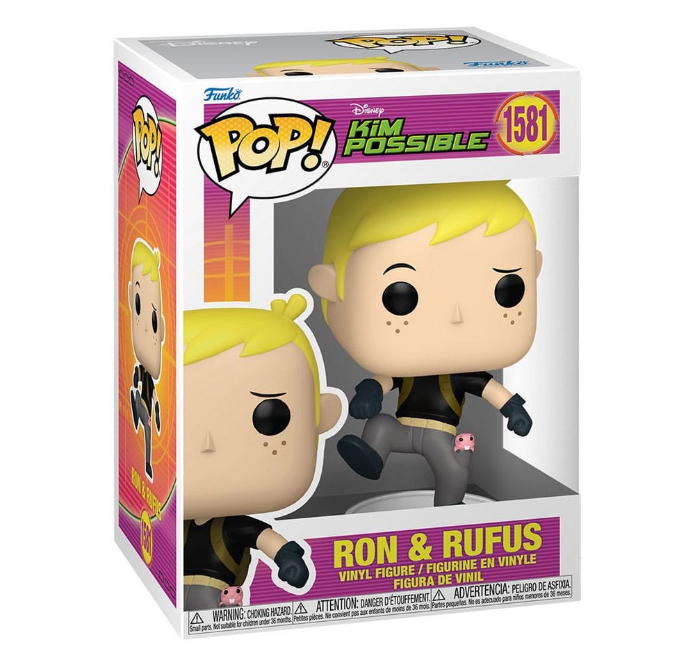 Funko Dekofigur Funko POP! Kim Possible Ron & Rufus #1581 Funko Dekofigur Funko POP! Kim Possible Ron & Rufus #1581 von Funko