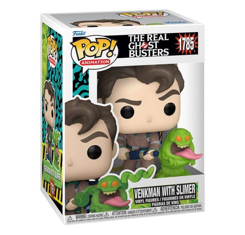 Funko Dekofigur Funko POP! The Real Ghost Busters Venkman with Slimer #1785 von Funko