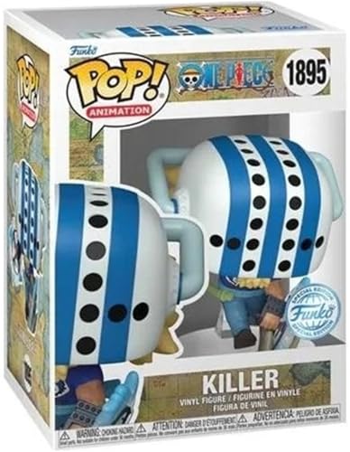 Funko Pop Animation: One Piece - Killer - Amazon Exclusive - Collectable Vinyl Figure - Gift Idea - Official Merchandise - Toys for Kids & Adults - Anime Fans von Funko