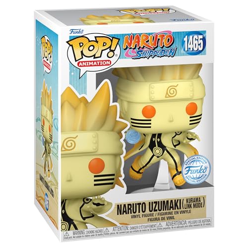 Funko Pop! Naruto: Shippuden - Naruto Uzumki (Kurama Link Mode) Special Edition, Standard von Funko