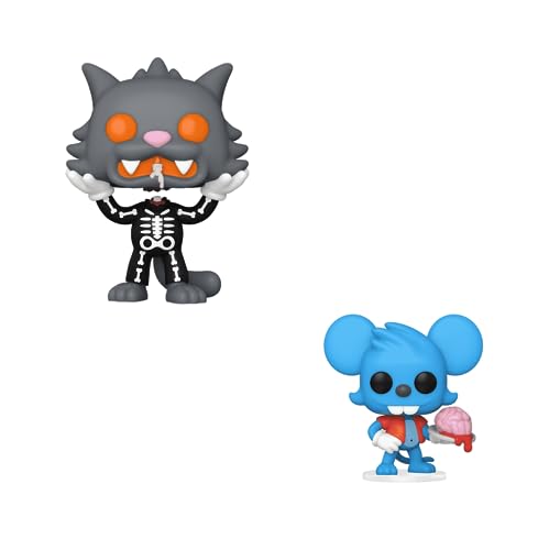 Funko Simpsons Treehouse of Horror Itchy and Scratchy Halloween 2 Pack Pop Exclusive 1267 von Funko
