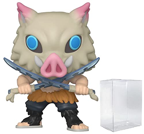 POP Anime – Inosuke Hashibira Funko Vinyl-Figur (inklusive kompatibler Box-Schutzhülle), Mehrfarbig, 9,5 cm von Funko