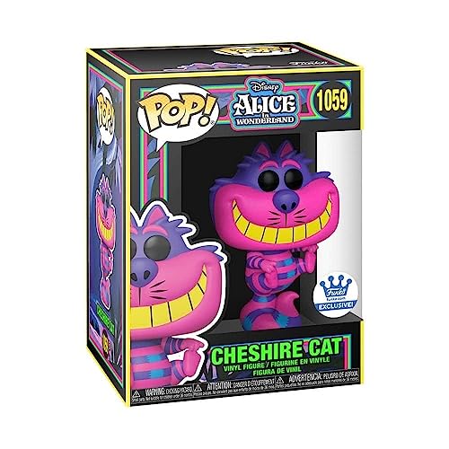 Funko POP Chesire Cat Blacklight Funko Exclusive - Cheshire Cat - Alice in Wonderland - Figurine - Leuchtend von Funko